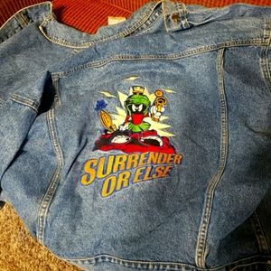 Vintage 1995 Marvin the Martian Jean Jacket